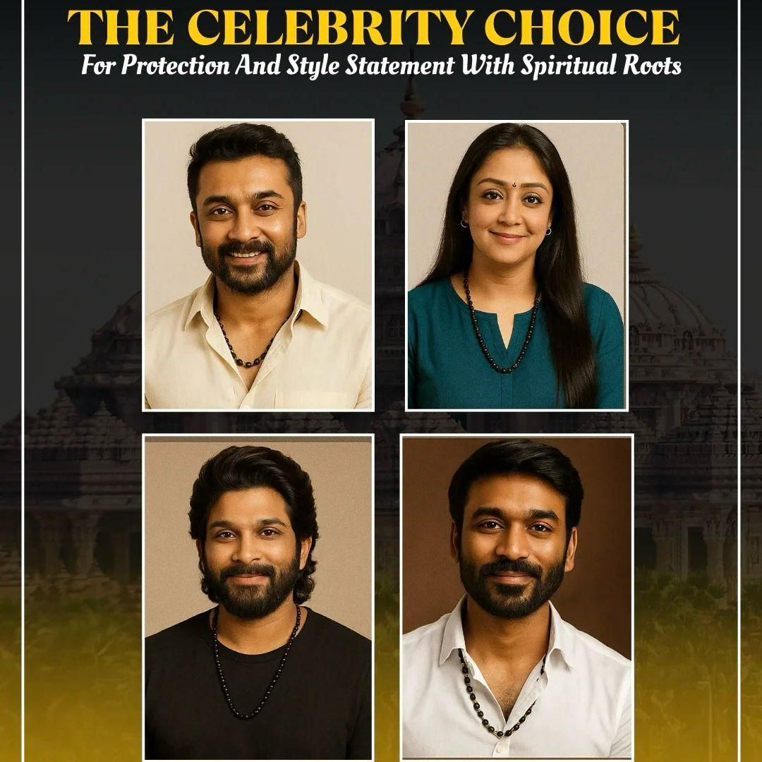 Original Karungali Mala 108 Beads Ebony Wood